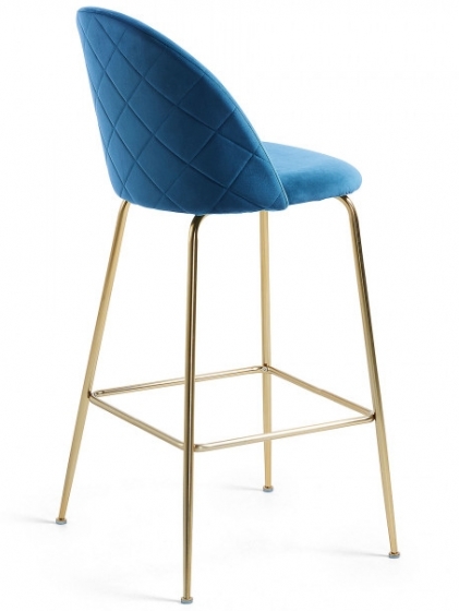 Барный стул Mystere 55X50X108 CM синий 3