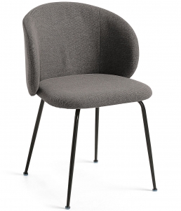 Стул на стальном каркасе Minna 57X56X78 CM серый