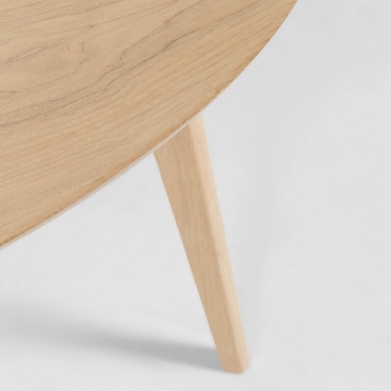 Круглый деревянный стол Batilde 120X120X76 CM 3