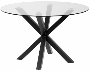 Стеклянный круглый стол Argo 119X119X76 CM