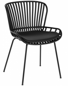 Стул Surpik 52X57X80 CM чёрный