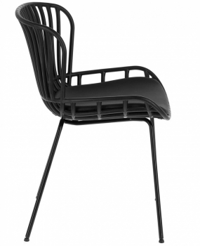 Стул Surpik 52X57X80 CM чёрный