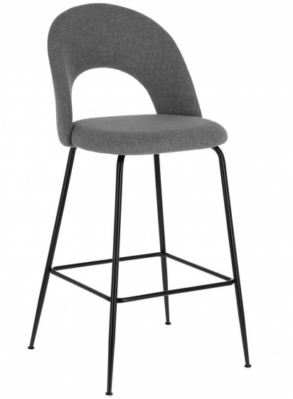 Барный стул Mahalia 53X54X109 CM светло-серый 1
