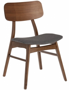 Стул Selia 48X53X79 CM цвет орех