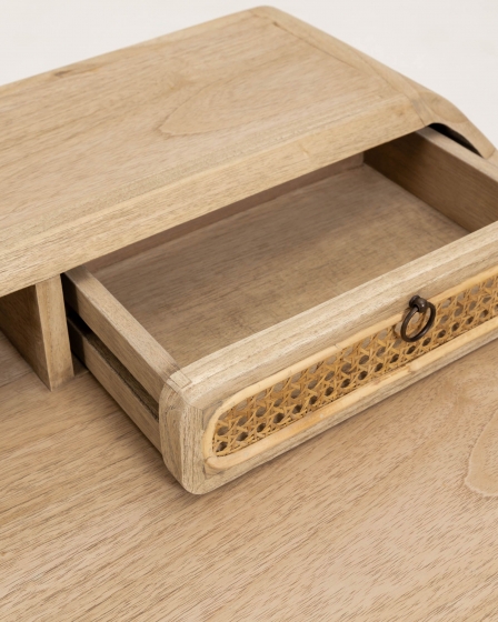 Письменный стол из массива минди Nalu 110X60X86 CM 3