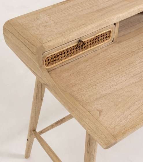 Письменный стол из массива минди Nalu 110X60X86 CM 5