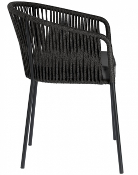 Стул Yanet 56X55X79 CM чёрный