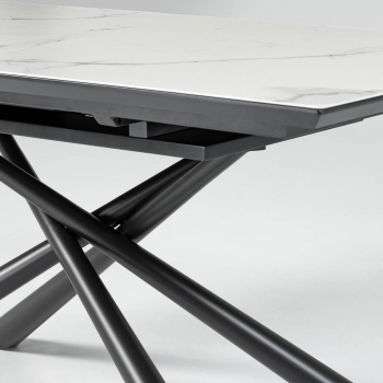 Раздвижной стол с керамической столешницей Theone 160-210X90X76 CM
