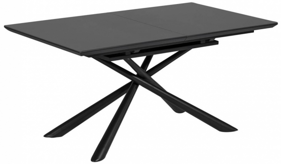 Раздвижной стол со стеклянной столешницей Theone 160-210X90X76 CM 1