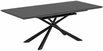 Раздвижной стол со стеклянной столешницей Theone 160-210X90X76 CM