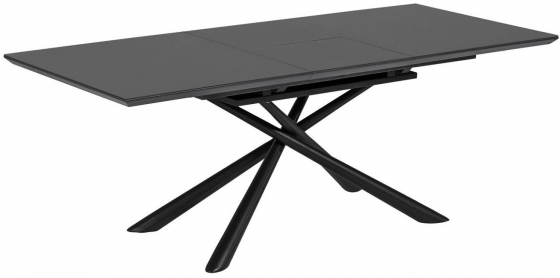 Раздвижной стол со стеклянной столешницей Theone 160-210X90X76 CM 2