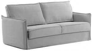 Диван кровать Samsa 182X95-220X92 CM серого цвета с полиуретановым матрасом