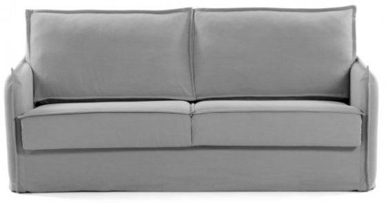 Диван кровать Samsa 182X95-220X92 CM серого цвета с полиуретановым матрасом 2