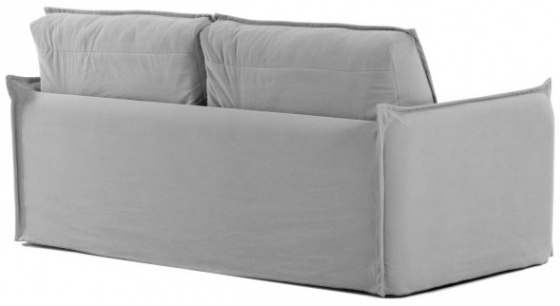 Диван кровать Samsa 182X95-220X92 CM серого цвета с полиуретановым матрасом 3