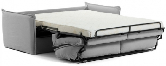 Диван кровать Samsa 182X95-220X92 CM серого цвета с полиуретановым матрасом 5