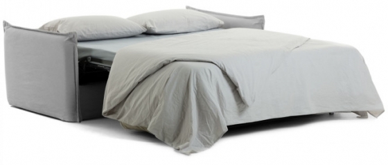 Диван кровать Samsa 182X95-220X92 CM серого цвета с полиуретановым матрасом 6