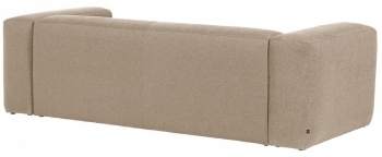 Трёхместный диван Blok 240X100X69 CM бежевого цвета