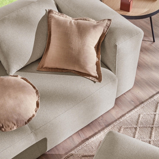 Диван Blok 210X100X69 CM бежевого цвета 7