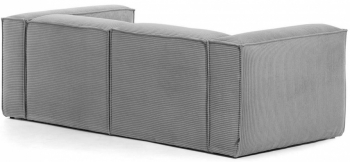 Угловой диван Blok 240X174X69 CM серый