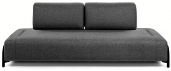 Диван трансформер Compo 232X98X82 CM тёмно серый