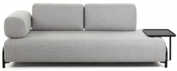 Диван трансформер Compo 252X98X82 CM светло серый