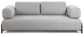 Кушетка трансформер Compo 232X98X82 CM серого цвета