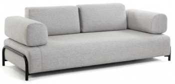 Кушетка трансформер Compo 232X98X82 CM серого цвета
