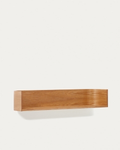 Полка Octavia из ясеневой фанеры FSC Mix Credit 90X20 CM