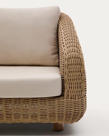 Кресло Meria из синтетического ротанга с ножками из массива акации FSC 100% 99X95X81 CM 4