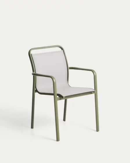 Садовый стул Luri из алюминия и текстелина 56X61X85 CM 1