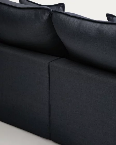 Модульный диван на 2 места Anarela с чехлом Dark Grey 180X107X64 CM 5