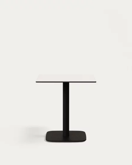 Садовый стол Dina белый 68X68X70 CM 1
