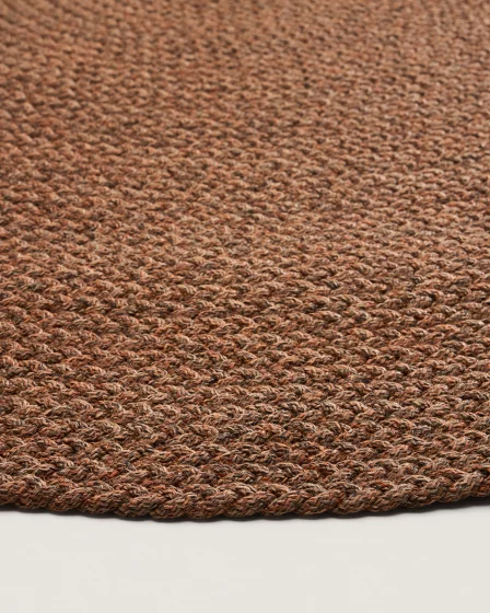 Ковер Despas из синтетических волокон терракотовый 200X200X1 CM 4