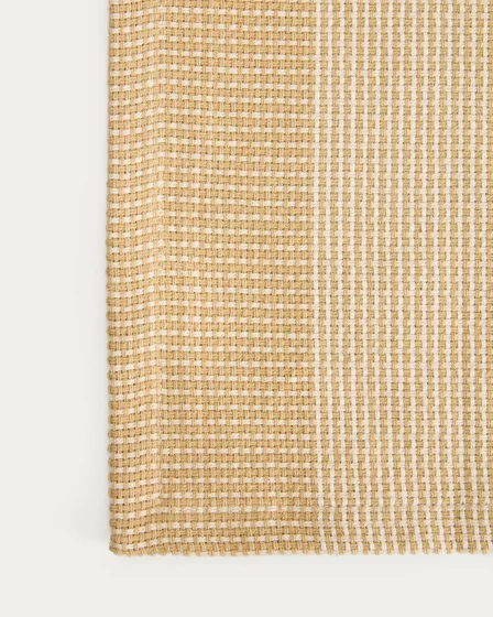 Бежевый хлопковый столовый дорожка Briven 50X150 CM 5
