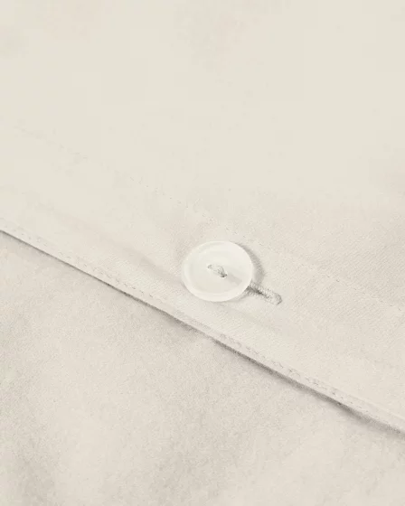 Пододеяльник из 100% хлопкового сатина Sirale с белым washed-эффектом для кровати 150/160 см 240X220X1 CM 4