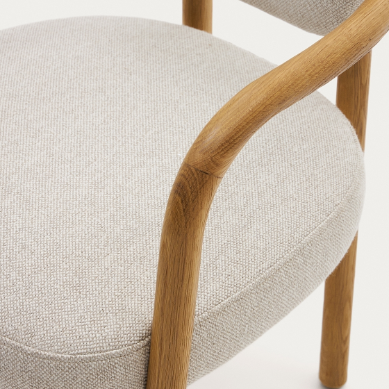 Стул из массива дуба Melqui 56X59X77 CM 4