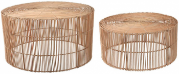 Комплект столиков Elmina 66X66X41 / 55X55X25 CM