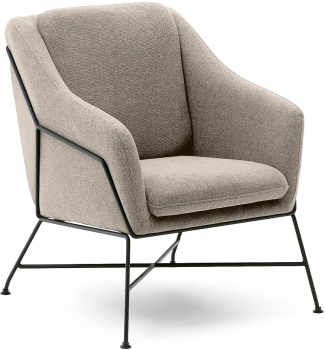 Элегантное кресло Brida 65X73X82 CM бежевое
