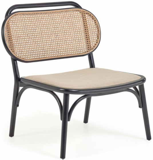 Кресло из массива вяза с мягким сиденьем Doriane 77X62X83 CM 1
