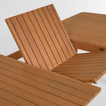 Стол раскладной из эвкалипта Hanzel 180-240X100X75 CM