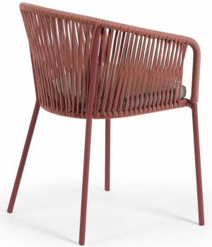 Стул Yanet 56X55X79 CM терракотовый