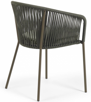Стул Yanet 56X55X79 CM зелёный