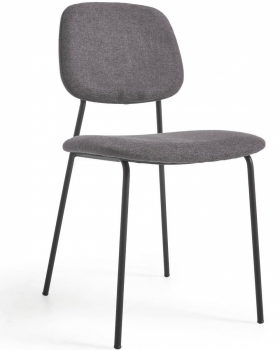 Стул Benilda 53X48X83 CM серого цвета