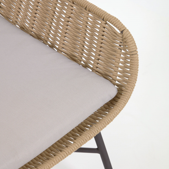 Садовое кресло Abeli 68X67X75 CM бежевое 3