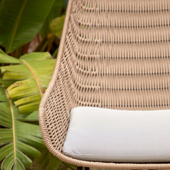 Садовое кресло Abeli 68X67X75 CM бежевое 4