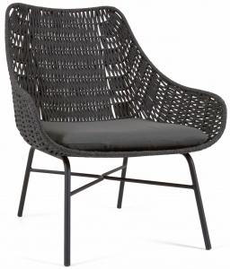 Садовое кресло Abeli 68X67X75 CM графитовое
