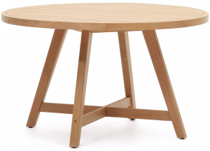 Круглый стол из массива эвкалипта Urgell 130X130X77 CM