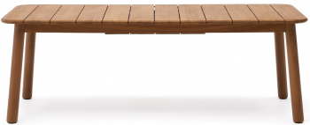 Раздвижной стол из тика Turqueta 220-294X100X77 CM