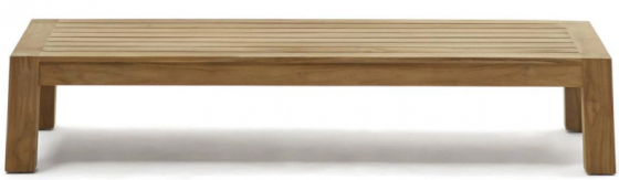 Кофейный столик из тика Forcanera 153X76X32 CM 2