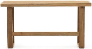 Скамья высокая для барного стола из тика Canadell 130X35X71 CM